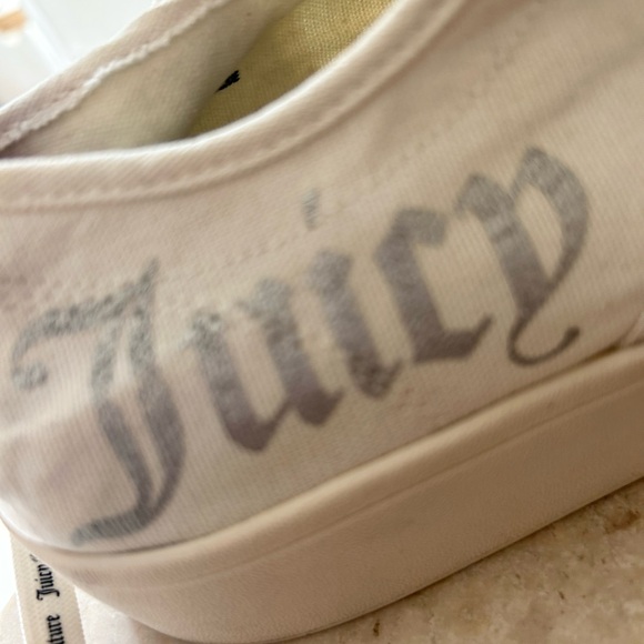 Juicy Couture Women's White Sneakers - Picture 7 of 8